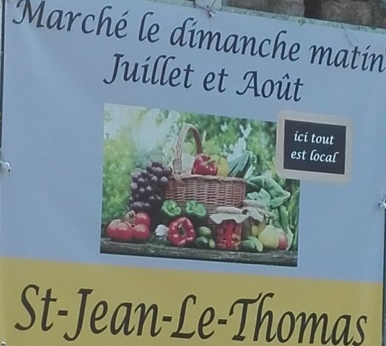 Le marché estival
